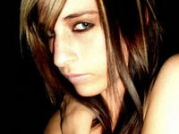 Emo amateur teen girl