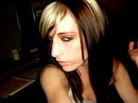 Emo amateur teen girl