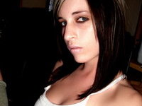 Emo amateur teen girl