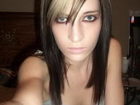 Emo amateur teen girl