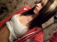 Emo amateur teen girl