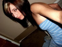 Emo amateur teen girl