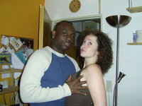 Interracial amateur couple homemade pics