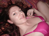 Redhead amateur wife self pics collection