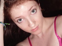 Redhead amateur wife self pics collection