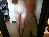 Amateur teen GF hot nude selfies
