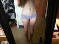 Amateur teen GF hot nude selfies