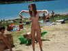 Skinny GF At nude beach
