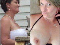Busty mature wife Jolene from Canada