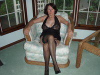 Curly mature amateur wife