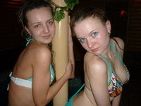 Hot teen pool party