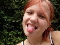 Redhead amateur teen GF