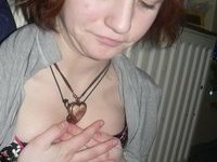 Redhead amateur teen GF