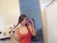 Anna big tits girl selfies