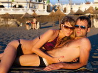 Real amateur couple vacation hot pics