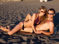 Real amateur couple vacation hot pics