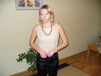 Russian amateur wife with small tits