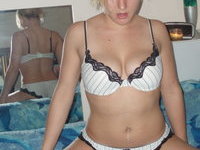 Blonde amateur wife sexlife