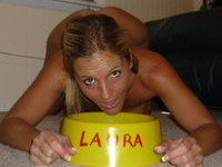 Slutty amateur blonde wife Laura