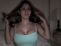 Sexy busty latina MILF