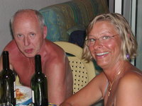 Older swedish swinger couple