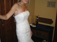 leaked homemade photos of busty bride