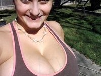 OMG! So big titted amateur wife
