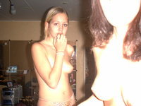 Two bad girls share private photos