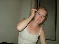 Blonde amateur wife homemade pics