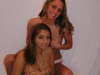 Three amateur teen GFs