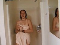 teen GF in shower