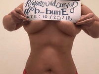 Sexy busty girl shows her curves