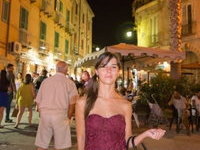 Italian amateur wife on summer holiday