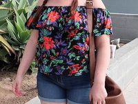 Teen BBW shows off her chubby body