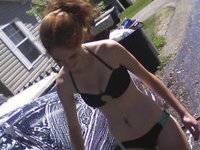 Beautiful redheaded teen girlfriend