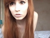 Very petite beautiful redhead teen GF