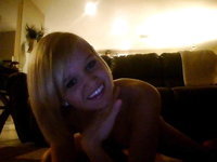 Young amateur blonde GF