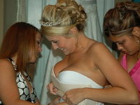 Thick and curvy MILF bride Kaitlyn