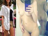 Amateur GF Sarah love posing nude