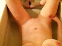 Busty Lana Kendrick posing naked