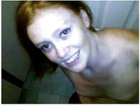 Dirty redhead wife spreads her holes