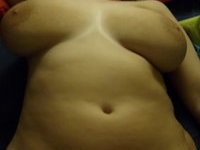 Sexy chubby BBW mom with big tits