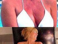 Curvy tan lined mature amateur wife
