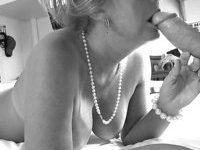 Curvy tan lined mature amateur wife
