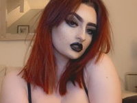 BBW goth teen slut exposed