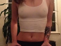 Young amateur GF with tiny tits
