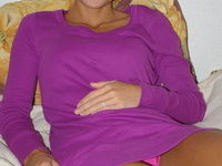 Pretty young amateur wife