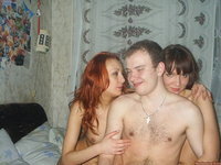 Russian swinger couple homemade porn