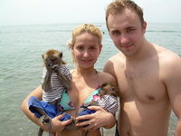 Russian amateur couple vacation pics