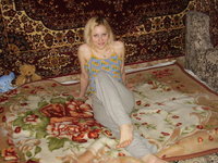 Russian amateur blonde wife